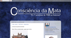 Desktop Screenshot of novojornalconscienciadamata.blogspot.com