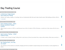 Tablet Screenshot of day-trading-course.blogspot.com