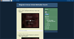 Desktop Screenshot of belgradeaveumc.blogspot.com