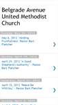 Mobile Screenshot of belgradeaveumc.blogspot.com