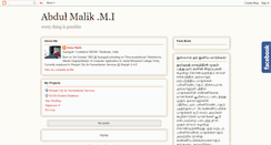 Desktop Screenshot of miabdulmalik.blogspot.com