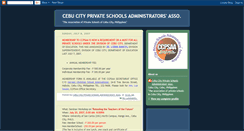 Desktop Screenshot of cebuprivateschools.blogspot.com