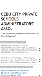 Mobile Screenshot of cebuprivateschools.blogspot.com