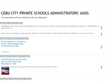 Tablet Screenshot of cebuprivateschools.blogspot.com