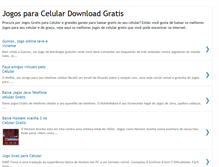 Tablet Screenshot of jogosparacelulargratis.blogspot.com