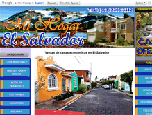 Tablet Screenshot of mihogarelsalvador.blogspot.com
