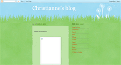 Desktop Screenshot of christianneonline.blogspot.com