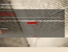 Tablet Screenshot of anarquismocristao.blogspot.com
