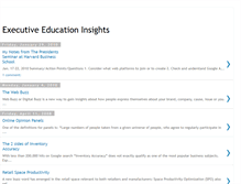 Tablet Screenshot of execeduinsights.blogspot.com