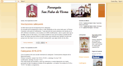 Desktop Screenshot of parroquiasanpedrodevisma.blogspot.com