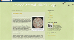 Desktop Screenshot of linwoodanimalclinic.blogspot.com