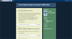 Desktop Screenshot of pkbmiqra.blogspot.com