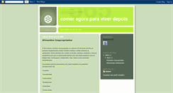 Desktop Screenshot of comerparacrescer.blogspot.com