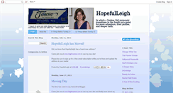 Desktop Screenshot of hopefulleigh.blogspot.com