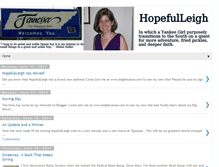 Tablet Screenshot of hopefulleigh.blogspot.com