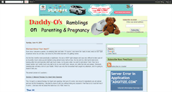 Desktop Screenshot of daddy-o-ramblings.blogspot.com