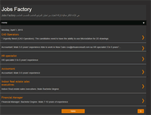 Tablet Screenshot of jobsfactory-eg.blogspot.com