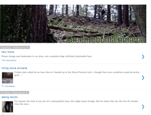 Tablet Screenshot of greenmountainmama.blogspot.com