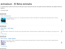 Tablet Screenshot of animaleum.blogspot.com