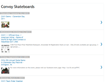 Tablet Screenshot of convoyskateboards.blogspot.com