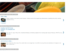 Tablet Screenshot of cookingforelaine.blogspot.com