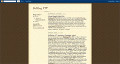 Desktop Screenshot of bulldogatv.blogspot.com