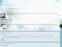 Tablet Screenshot of plenitudedavida.blogspot.com