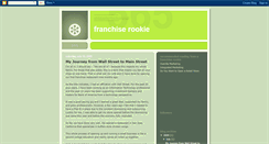 Desktop Screenshot of franchiserookie.blogspot.com