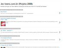 Tablet Screenshot of jec-teens.blogspot.com