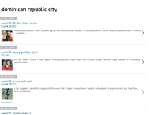 Tablet Screenshot of dominicanrepubliccity.blogspot.com