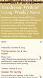 Mobile Screenshot of hendersonwritersgroup.blogspot.com