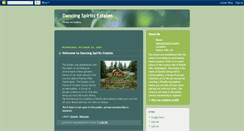 Desktop Screenshot of dancingspiritsestates.blogspot.com