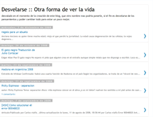 Tablet Screenshot of desvelarse.blogspot.com
