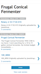 Mobile Screenshot of frugalconicalfermenter.blogspot.com