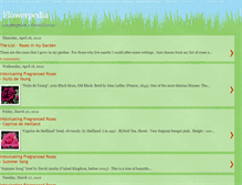 Tablet Screenshot of flowerpedia.blogspot.com