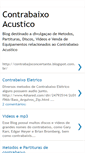 Mobile Screenshot of contrabaixoacustico.blogspot.com