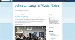 Desktop Screenshot of johnstonbaughsmusic.blogspot.com