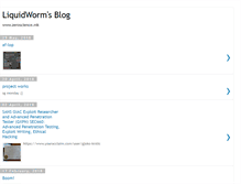 Tablet Screenshot of liquidworm.blogspot.com