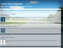 Tablet Screenshot of dianemajeske.blogspot.com