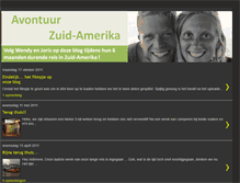 Tablet Screenshot of opavontuurinzuidamerika.blogspot.com