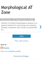 Mobile Screenshot of morphologicalatzone.blogspot.com