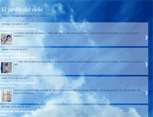 Tablet Screenshot of eljardindelcielo.blogspot.com