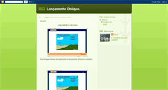 Desktop Screenshot of lancamentos-fisica.blogspot.com