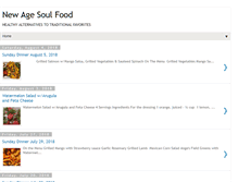 Tablet Screenshot of newagesoulfood.blogspot.com