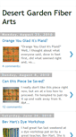 Mobile Screenshot of desertgardenfiber.blogspot.com