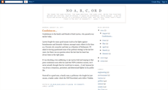 Desktop Screenshot of no-abc-or-d.blogspot.com