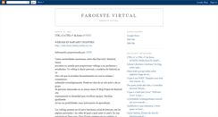 Desktop Screenshot of faroestevirtual.blogspot.com