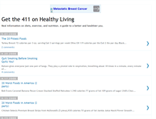 Tablet Screenshot of 411health.blogspot.com