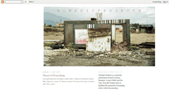 Desktop Screenshot of nomadicprojects.blogspot.com
