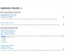 Tablet Screenshot of bux-ptc-earn.blogspot.com
